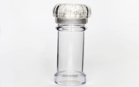 clear plastic spice jars