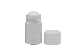 Refillable 30ml 50ml empty blank deodorant container roll on deodorant bottle for DIY Chapstick Lip