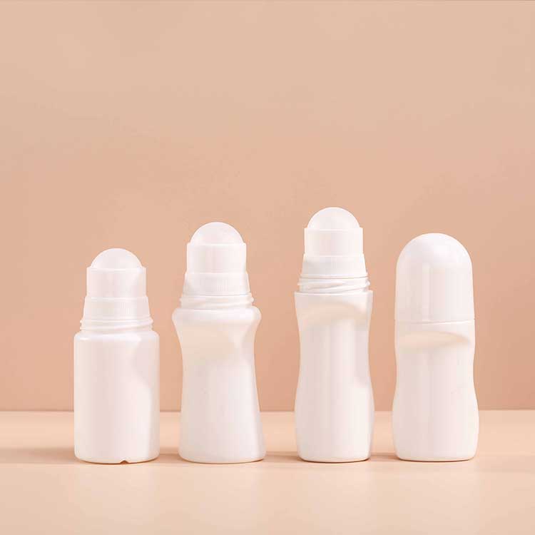 Empty refillable roll on bottles plastic roller bottles for Essential Oil Perfumes Balms