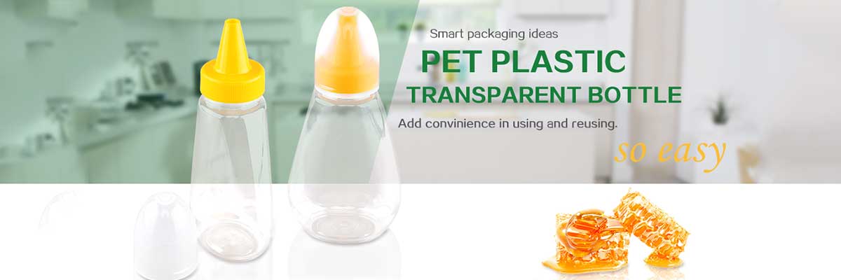 Plastic Packaging Containers  Transparent Honey Packaging