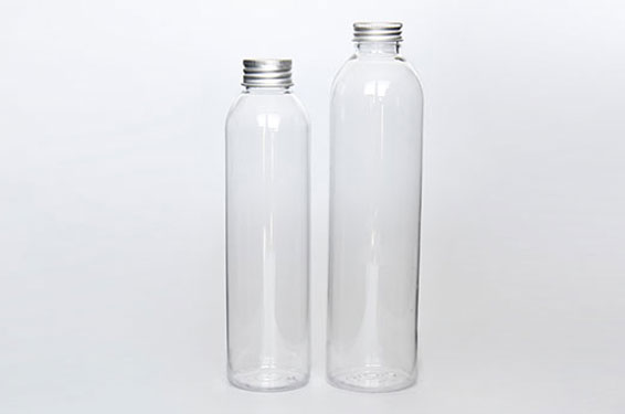 Disposable food grade clear Plastic Beverage Bottle 400ml PET Ring