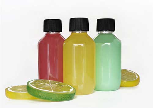 38mm neck mini small plastic juice bottle with twist off top