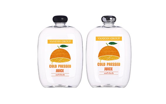 Wholesale 300ml 500ml cold pressed juice bottle with cap from China supplier