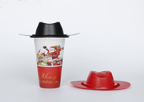 New design manufacturers of plastic disposable cups for coffee/tea