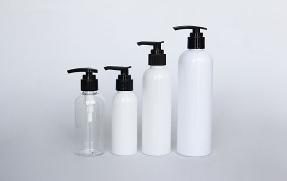 Custom demension plastic hand gel bottles with pump 24/410 20/410