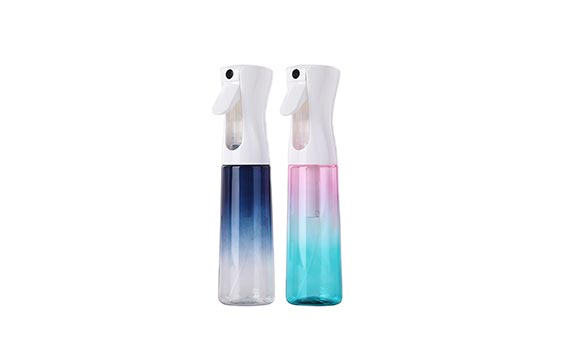 Custom color plastic continuous water spray bottle for hair/cleaning/gardening/quilting