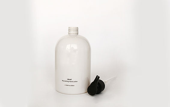 Free sample PET white plastic lotion bottles with pump for lotion bulk