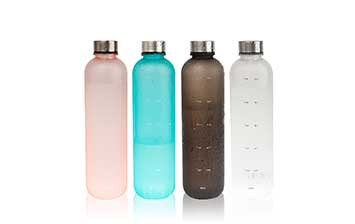 Colorful frosted 32oz plastic water drinking bottle bulk with factory price