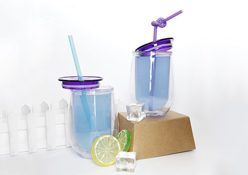 FREE sample clear plastic mason drinking jars bulk with lids and