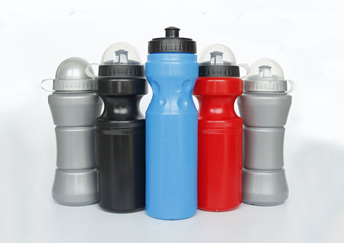 Wholesale portable plastic sports bottle with straw for Outdoor and Gym