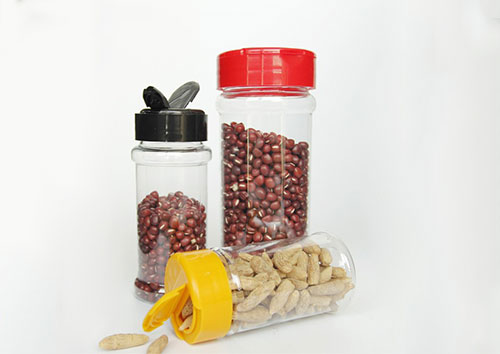 16 oz Clear PET Plastic Spice Jar