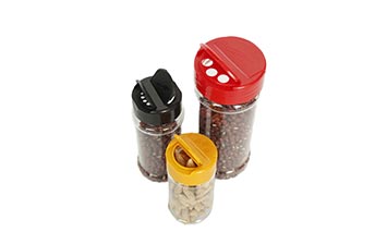 Refillable 2oz 3oz 6oz 8oz empty spice shaker jars with shaker lids