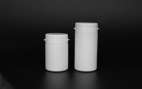 High quality 90ml round shape plastic pill bottles with lids for sale