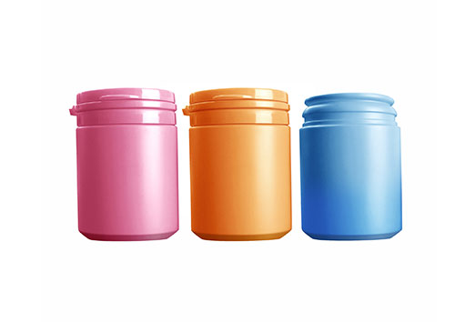 Wholesale 80ml HDPE chewing gum containers with flip caps for sale