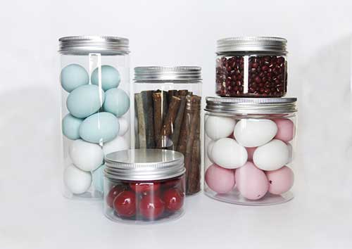 Wholesale wide mouth pet plastic spice jar from manufacturer