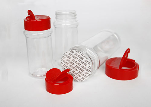 Airless vacuum large food grade plastic jars with lids bulk