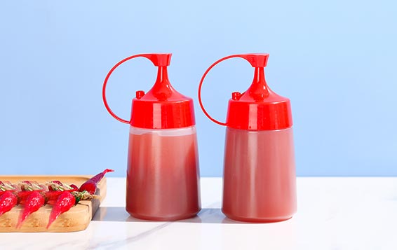 Mini Plastic Sauce Squeeze Bottle Seasoning Refillable Ketchup