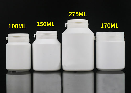 200ml square food grade container spearmint chewing gum bottle