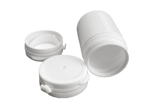 Wholesale 80ml HDPE chewing gum containers with flip caps for sale