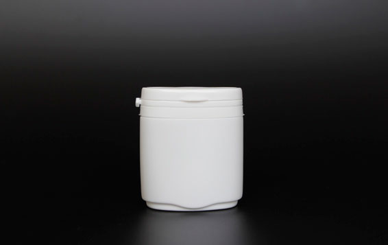 Wholesale 80ml HDPE chewing gum containers with flip caps for sale