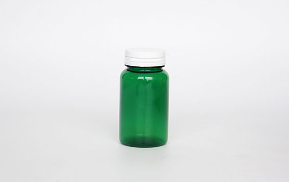 Lowest price colored plastic medicine bottles in bulk with tamper evident caps