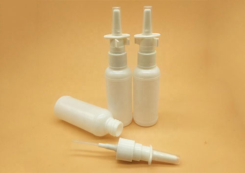 White empty 25ml 30ml plastic nasal flush bottle and nasal spray bottle wholesale for nasal wash