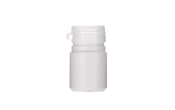 Empty plastic tablet bottle small medicine bottle reagent bottle with caps for liquid solid powder m